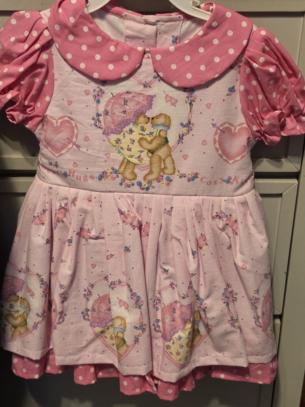 vintage Daisy Kingdom "Bear Hugs" dress